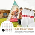 thumbnail image 3 of Jouet de Quilles Gonflable PVC Enfants Activités Intérieures et Extérieures 1 Ensemble, 3 of 9