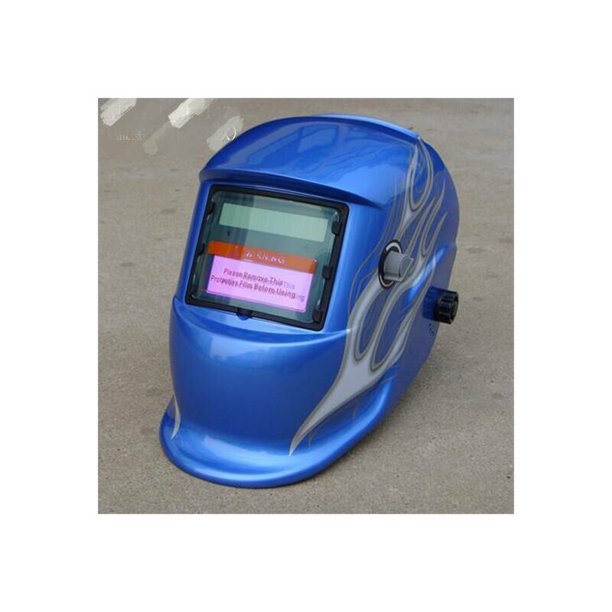 Máscara de soldadura y gafas Casco de soldadura automático - Casco de soldadura con 2 lentes y 2 sensores de filtro de sombra ajustable DIN9-13 para soldadura por arco MIG TIG MAG [Clase de efi