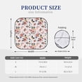 thumbnail image 3 of Balery 2 Piece Rose Flowers Car Windshield Sun Shade|Foldable Front Windshield Shade for Car Front Window for Most Sedans SUV Truck-Large, 3 of 7