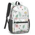 thumbnail image 2 of Pioneer Flower Floral Print Pattern 17" School Backpacks for Teens,Waterproof Oxford Fabric,S-Shape Padded Straps for School,Travel,Hiking,Camping, 2 of 6