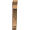 thumbnail image 2 of Ekena Millwork 6"W x 38"D x 42"H Imperial Slat Rough Sawn Bracket, Western Red Cedar, 2 of 4