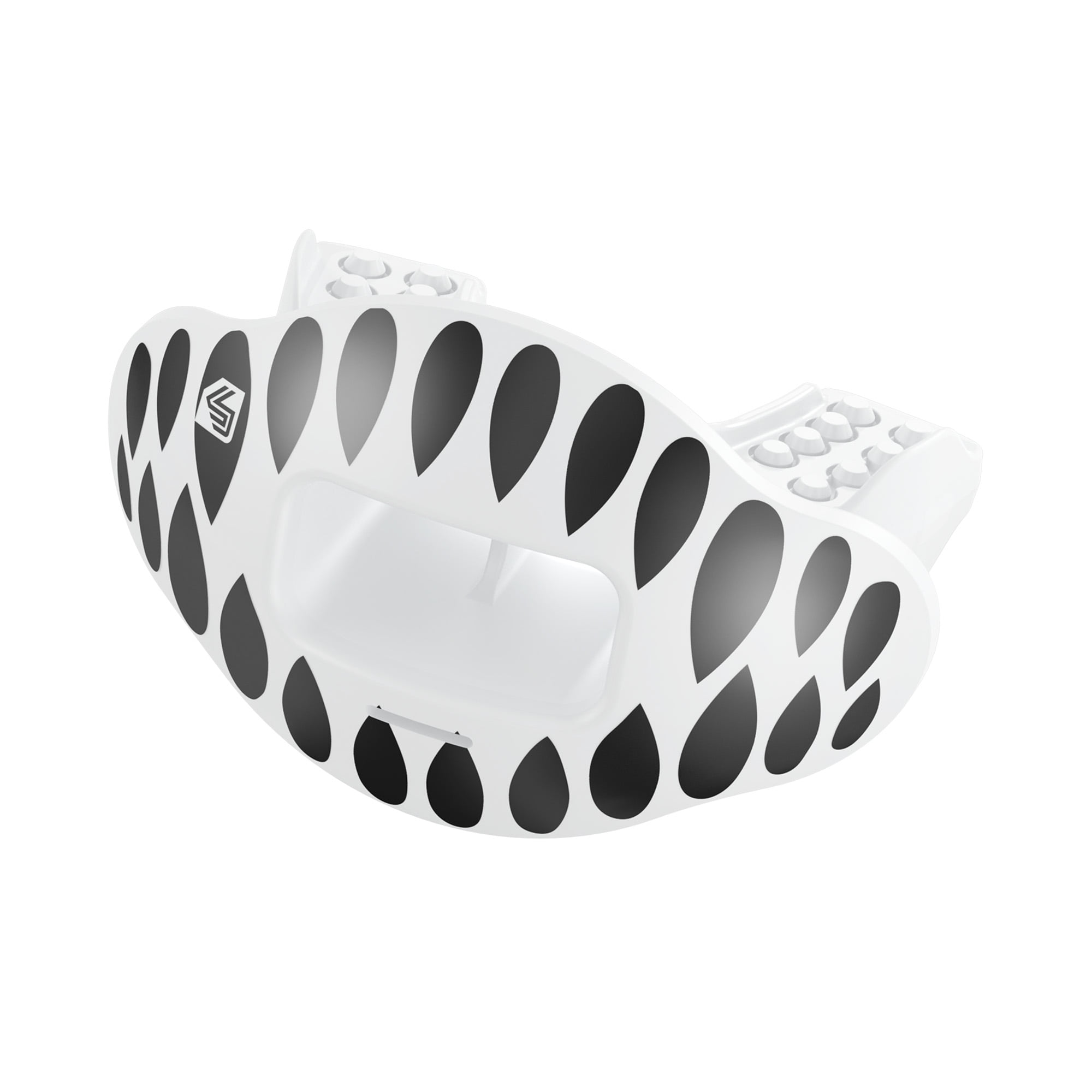 Shock Doctor, Max Air Flow Lip Guard, Adult, White Fang