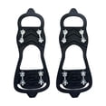 thumbnail image 2 of Elastic Ice Claw Skidproof Shoe Covers Snow Grip Shoe Covers 8-Spike Ice Grip Shoe Covers Outdoor Hiking Shoe Inserts, 2 of 6