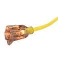 thumbnail image 2 of USW 12/3 100ft SJTW Yellow Heavy-Duty Lighted Extension Cord, 2 of 5