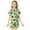 Light Green, variant on Tween Christmas Pjs Kids Printed Girls Silk Pjs Short Sleeve 2 Piece Sleepwear Button-Down Christmas Outfits for Girls Christmas Pajama Set 12-13 Years