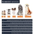 thumbnail image 4 of Xiao Hua Botas protectoras para patas de perro, antideslizantes, de invierno, con correas reflectantes para perros pequeños y medianos, talla 1, 4 unidades, color rosa, 4 of 4