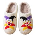 thumbnail image 2 of Zapatos Casa Sin Cordones Felpa Payaso Halloween Cómodas para Hombres Y Mujeres, 2 of 9