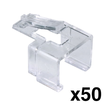 Construct Pro RJ-45 Easy Plug Repair for Cat5e & Cat6 Cable Connectors (Clear | Bag of 50) Manufactured by Skywalker price history on PriceWatchPro