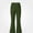 Green, variant on SGFCWSX Girls Cargo Flare Pants Button Zipper Pockets Trousers for Casual Daily Wear Khaki Size 9