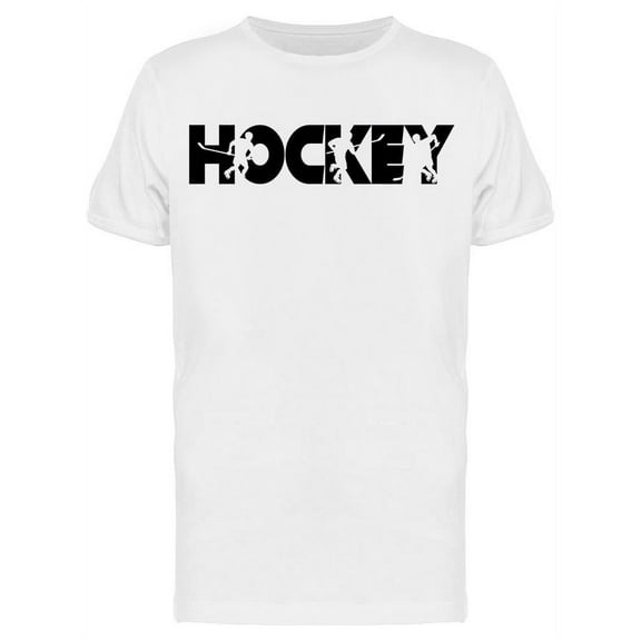 Hockey Quote T-Shirt Men -Image by Shutterstock, Male Medium