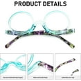 thumbnail image 5 of 2 Pairs Makeup Reading Glasses for Women Magnifying Flip Down Cosmetic Readers, 5 of 7