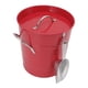 thumbnail image 1 of Cubos De Hielo Para Fiestas, Cubo De Hielo Galvanizado De 4 L Cubos De Hielo Redondos Para Fiestas Con Tapa Cubos De Hielo Con Pala Para Hielo Para Bares, Restaurantes Y Fiestas, 1 of 7