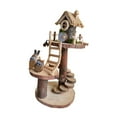 thumbnail image 2 of Kits de manualidades de madera para niños, manualidades educativas, decorativas, bricolaje, mini casa del árbol Estilo D, 2 of 9
