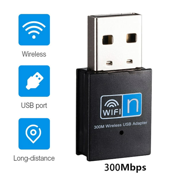 Cordless Wifi Bluetooth Adapter 300mbps Usb Wifi Adapter Receiver 2 4g Bluetooth V4 0 Network Card Transmitter For Pc Laptop Walmart Com Walmart Com