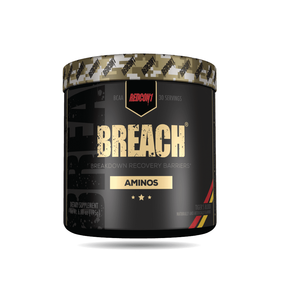 Redcon1 - Breach BCAA Powder, Tigers Blood, 30 Servings