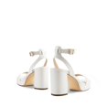 thumbnail image 4 of Sandalia DREAM PAIRS Plataforma Tacones Gruesos Blancos Talla 11, 4 of 8
