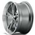 thumbnail image 3 of Ridler 606 17X7 5X114.3 0Et 83.82Cb Grey W/Machined Lip, 3 of 3