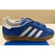 thumbnail image 1 of Men’s Ad-id-as Gazelle Indoor “Blue Bird” Gum White JI2061 Multiple NEW IN BOX, 1 of 6