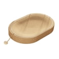 thumbnail image 4 of Cama rascadora para gatos de sisal, cuenco rascador ovalado para gatos, multiusos, resistente, cama de salón para gatos, nido para dormir para gatitos, 4 of 10
