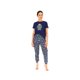 thumbnail image 2 of Set de Pijama Pantalón Peanuts Talla CH Azul, 2 of 4