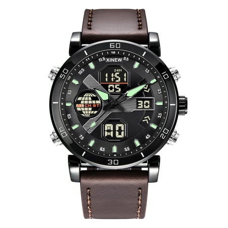 XZNGL Digital Watch Men Fashion Sports Watch Waterproof Quartz