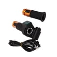 thumbnail image 4 of Speed One Pair Electric Bike Throttle Handlebar with Red Screen Lock 12V to 99V with Keys Bike Throttle Grip Set for Riding, 4 of 7