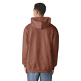 thumbnail image 5 of Gildan Men's Softstyle Midweight Hooded Sweatshirt, Classic Fit Fleece Hoodie, Cocoa, L, 5 of 5