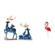 thumbnail image 1 of Estatua de ciervo, flamenco, estaca para jardín, artesanía en resina, figura de animal, material HDPE, detalles modernos y realistas, adecuada para do, 1 of 8
