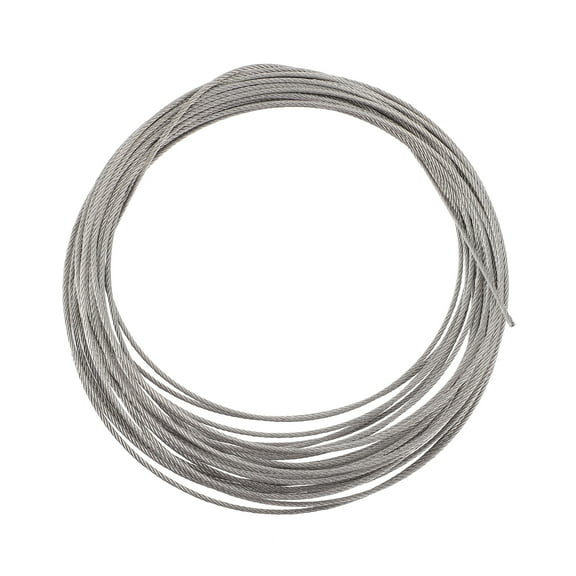Outdoor Laundry Line Steel Wire Clothesline Deck Railing Cable Rope 304 Stainless