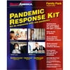 Ready America 74220 Pandemic Response Kit, Family Pack