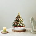 thumbnail image 6 of Elainilye Christmas Standee Plastic Printed with Christmas Tree and Carousel for Desktop Home Decoration Holiday Gift, 6 of 6