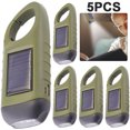 thumbnail image 1 of Kuymtek Antorcha Solar LED Linterna Manivela Banco Emergencia (verde Oliva) 5 Uds., 1 of 6