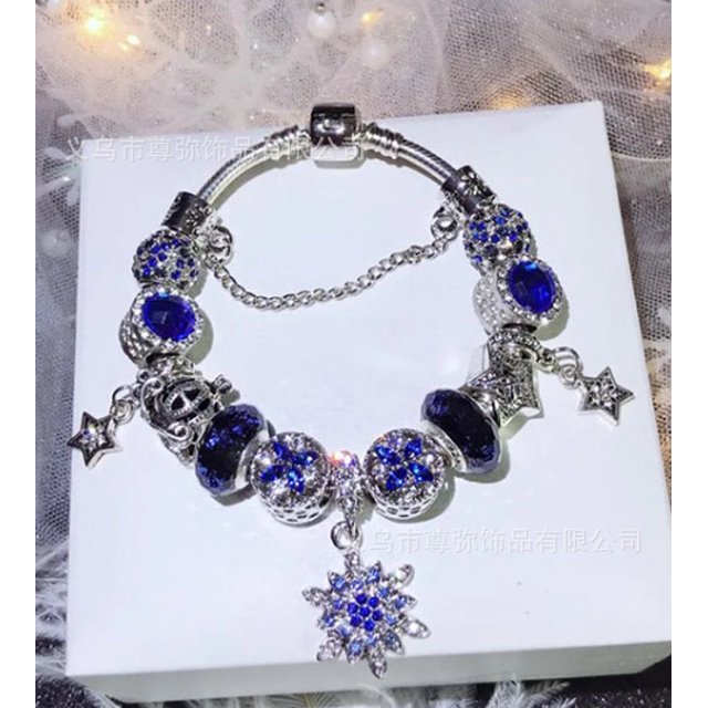 Pulseras de cuentas de Pan, pulseras de mujer con dijes europeos, regalos de joyería hechos a mano, fábrica de Yiwu al por mayor