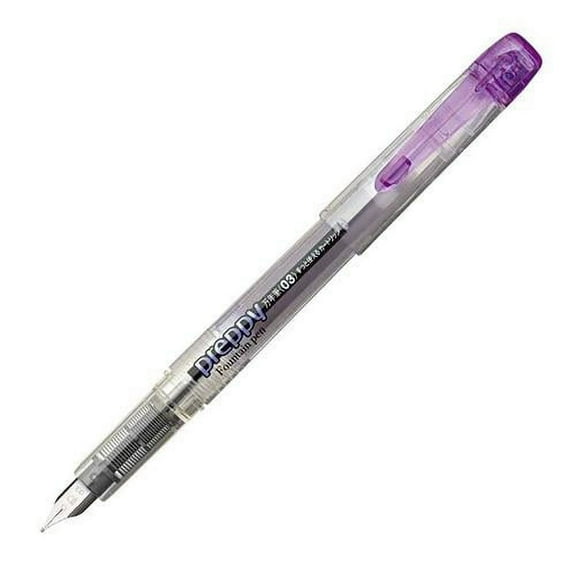 Platinum Preppy Purple Fountain Pen - Fine