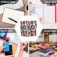 thumbnail image 6 of FORMRS 1-Subject Spiral Notebook 8" x 5" College Ruled 60 Refillable Sheet A5 Hard Cover, 2 Pack, Orange Geometric, 6 of 7