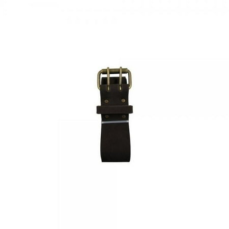 Style n Craft 74-053 2-Inch Work Belt Heavy Duty Oiled Top Grain Leather, 46-Inch - 60-Inch waist size