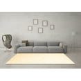thumbnail image 3 of Ahgly Company Indoor Square Solid Brown Modern Area Rugs, 4' Square, 3 of 4