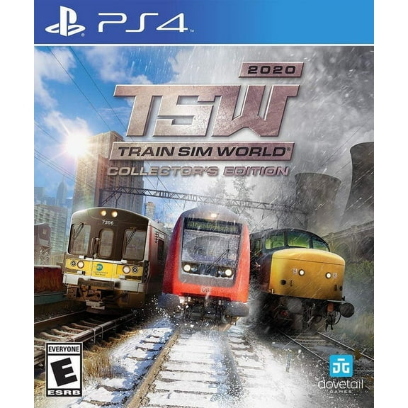 Restored Train Sim World 2020 Collector's Ed.(Sony Playstation 4, 2019) Driving Game (Refurbished)