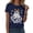 Navy, variant on Halloween Shirts for Women Cute Ghost Shirt Fall Pumpkin Tshirt Coffee Lover Graphic Tees Casual Short Sleeve Tops (Army Green,XL)