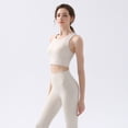 thumbnail image 2 of Ropa de yoga de verano, chaleco profesional fino a la moda, a prueba de golpes, ropa exterior, belleza, espalda, traje deportivo de alta resistencia para fitness, 2 of 4