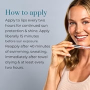 Colorescience Peptide Lip Shine SPF 30 - Guava, 0.13 fl oz