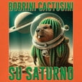 thumbnail image 3 of Bobrini Cactusini Su Saturno T-shirt Italian Brainrot Gen Z Meme Men's Tee, 3 of 7