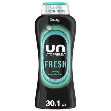 Downy Unstopables In-Wash Scent Booster Laundry Beads, Fresh Scent, 30.1 oz