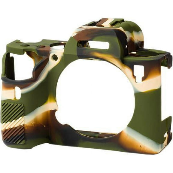 easyCover Silicone Protection Cover for Sony A9/A7 3/A7R 3 Cameras, Camouflage