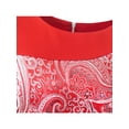 thumbnail image 5 of Girls Dress Red Tiered Layers Holiday Party Pageant Dress 7, 5 of 8