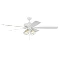 thumbnail image 2 of S104W5-60WWOK-Craftmade Lighting-Super Pro 104 Series - 60 Inch 5 Blade Ceiling Fan with Light Kit, 2 of 3