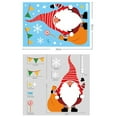 thumbnail image 2 of LSLJS Christmas Wall Stickers, Santa Claus Rudolph Sticker Christmas Shopping Mall Glass Window Decoration, Christmas Decorations, 2 of 2