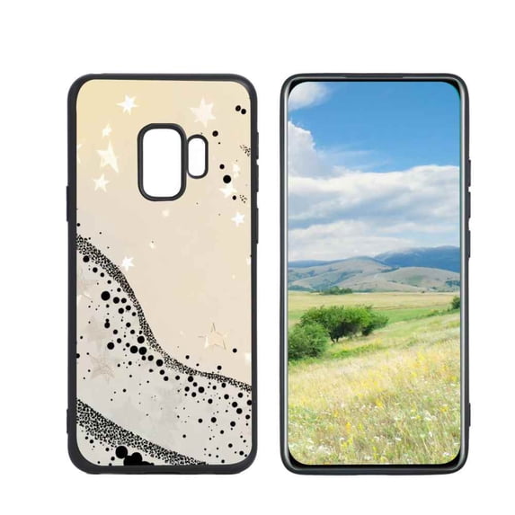 Stars-309 Phone Case, Degined for Samsung Galaxy S9 Case Men Women, Flexible Silicone Shockproof Case for Samsung Galaxy S9