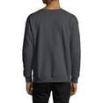 thumbnail image 2 of Hanes EcoSmart Crewneck Men's Sweatshirt Charcoal Heather XL, 2 of 6