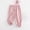 P-446 Pink, variant on Summer Casual Summer Boys' Pants Cotton Linen Strap Print Mosquito Proof Pants